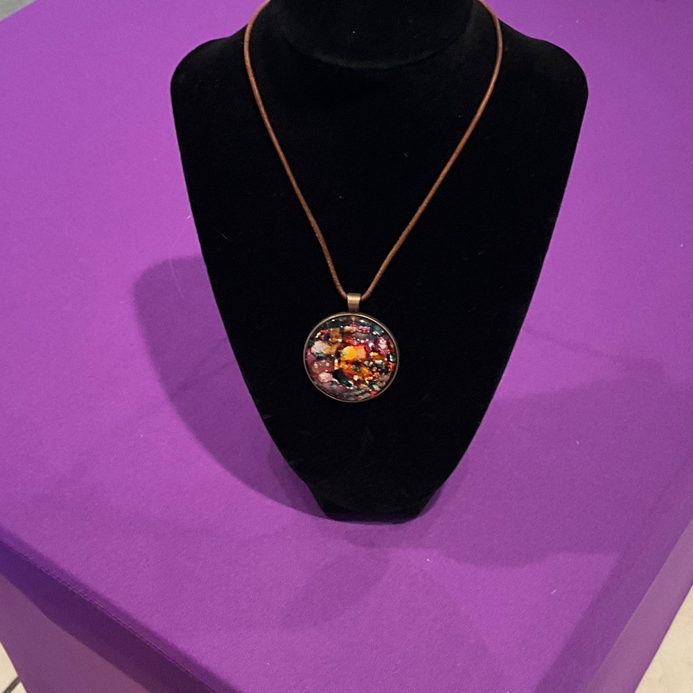 Multicolor Pendant Necklace